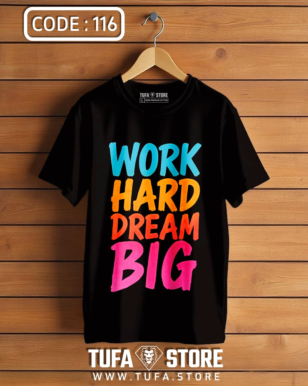 Work Hard Dream Big T-Shirt
