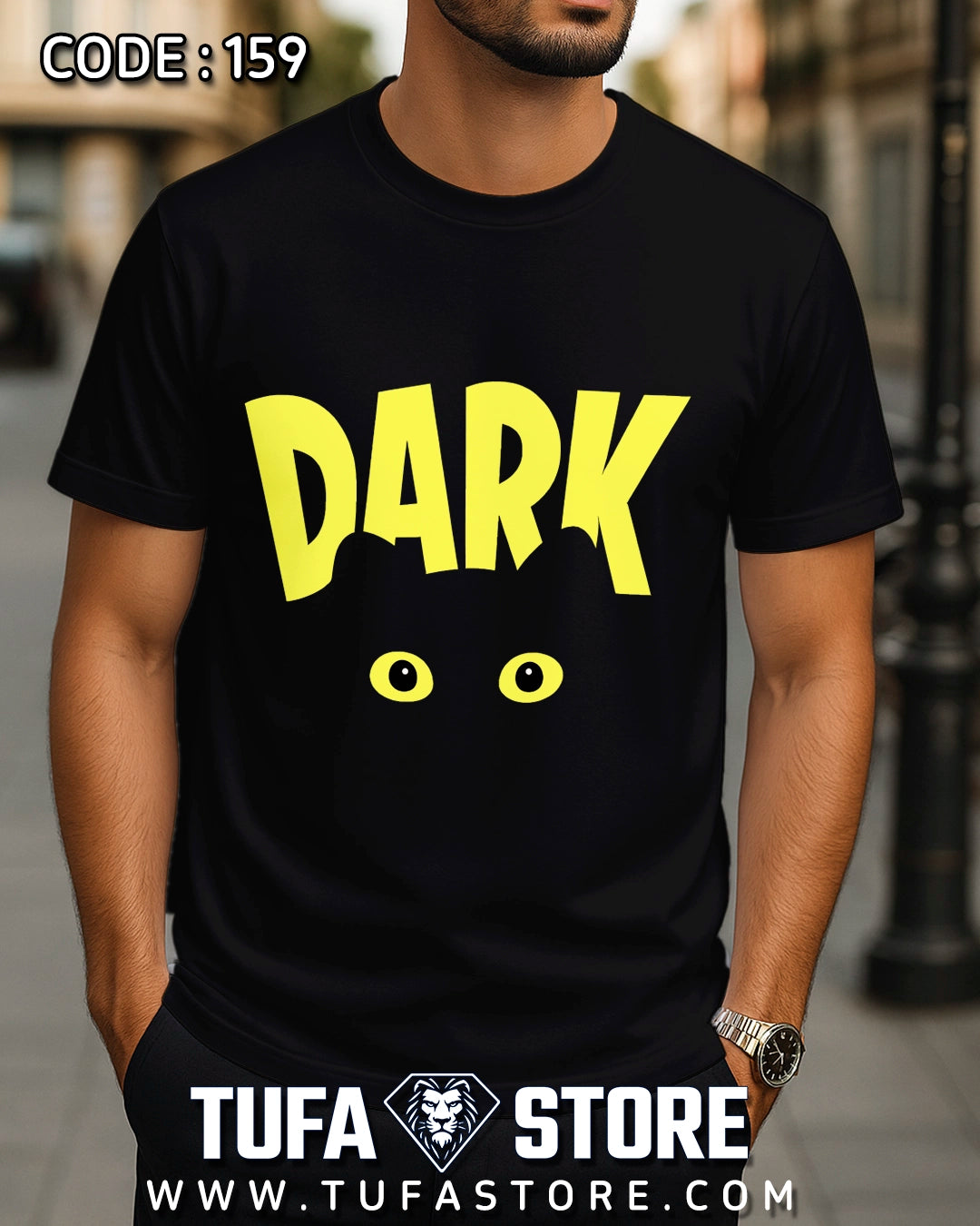 DARK Eyes Minimalist T-Shirt