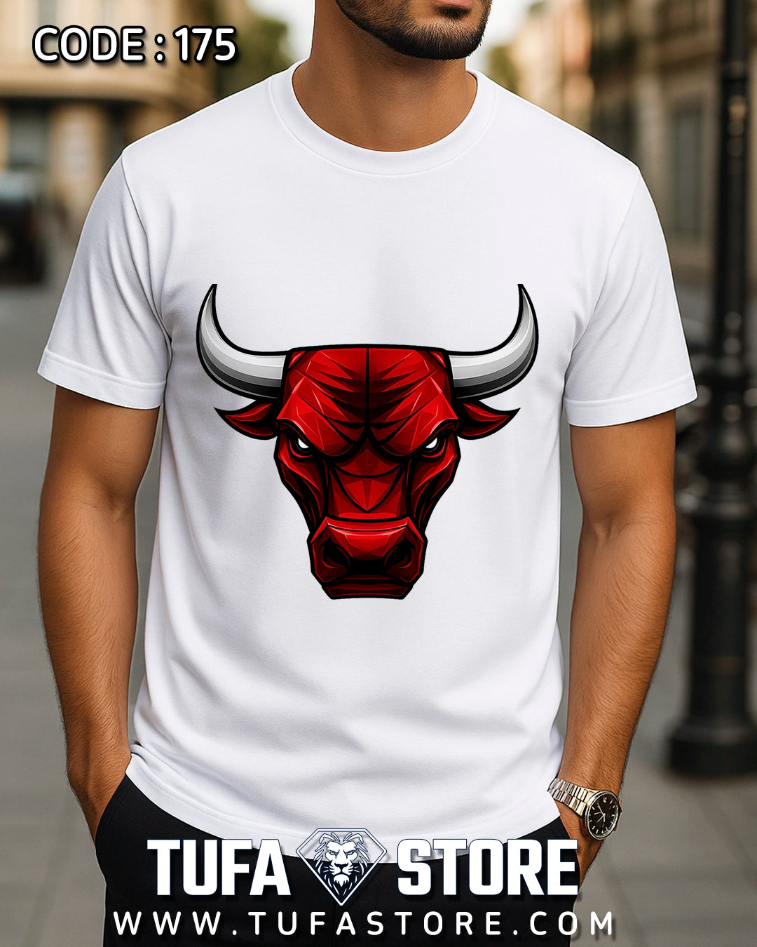 Red Bull Head T-Shirt