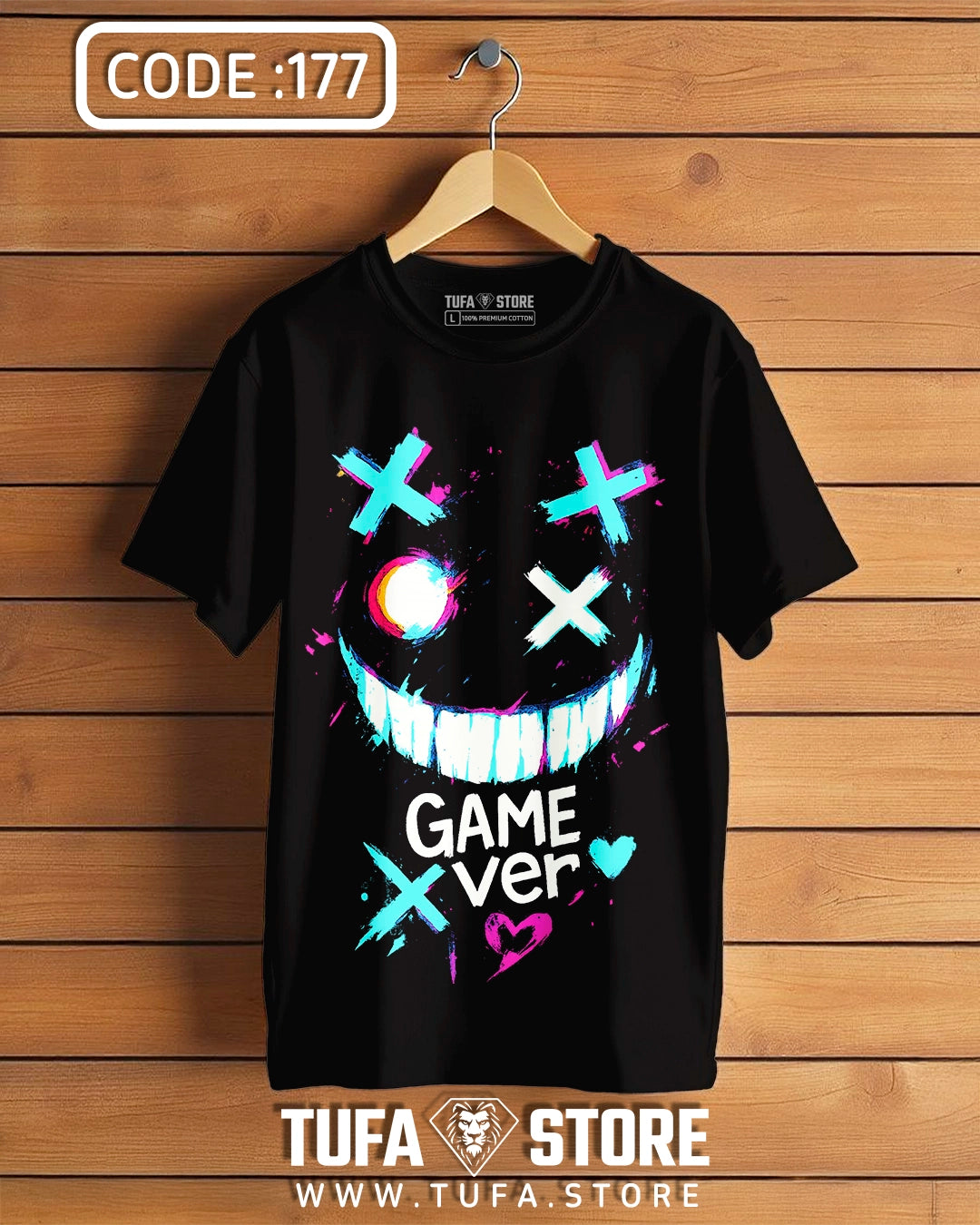Game Over Smile T-Shirt