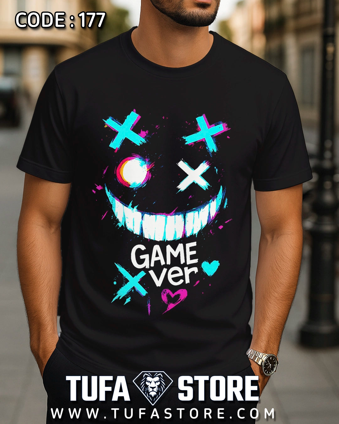 Game Over Smile T-Shirt