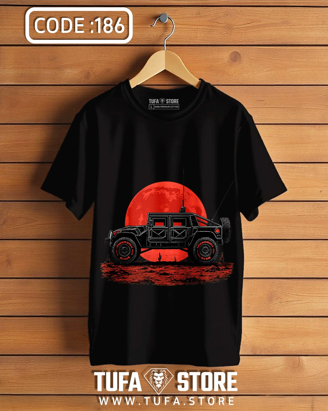 Off-Road Military Truck T-Shirt