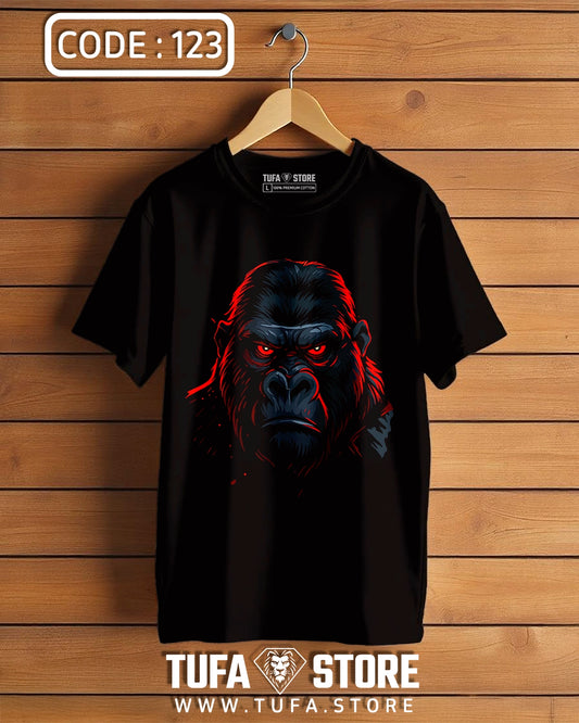 Fierce Red-Eyed Gorilla T-Shirt