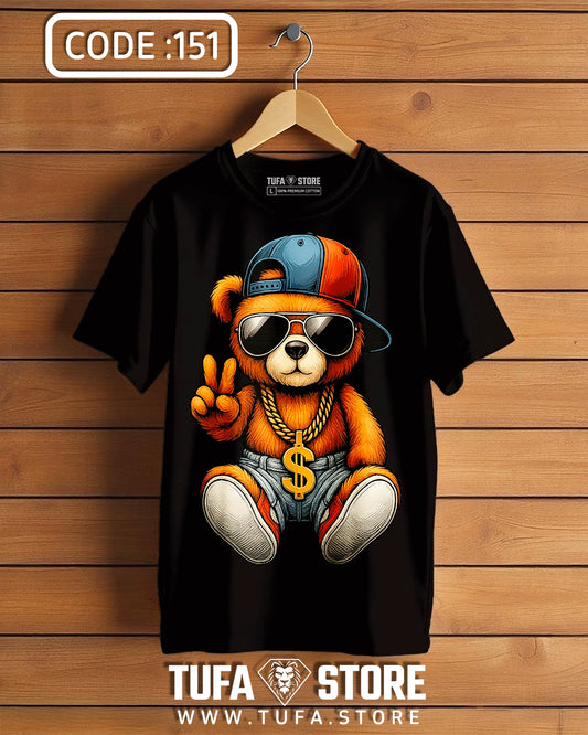 Hip Hop Teddy Bear T-Shirt