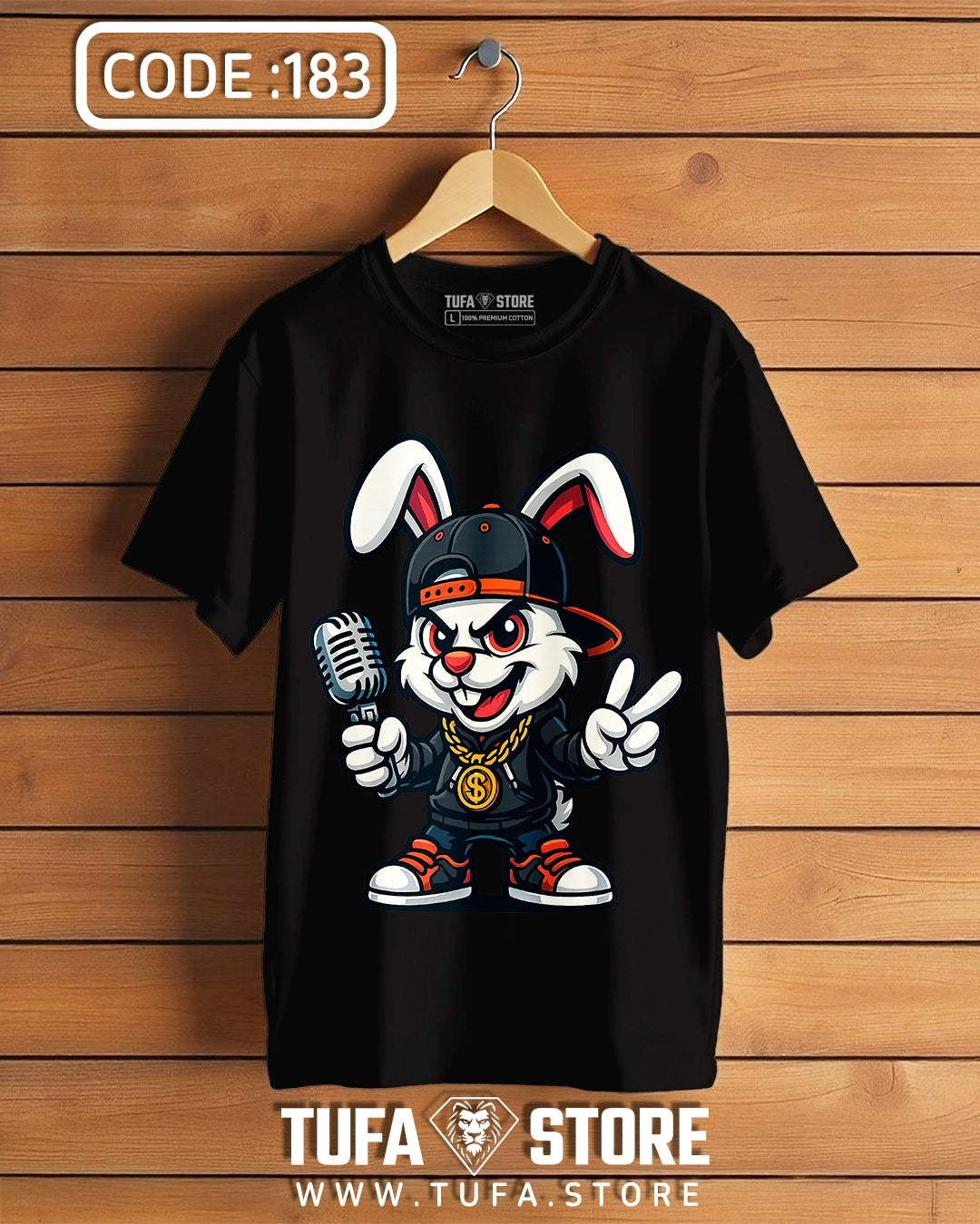 Hip Hop Bunny T-Shirt