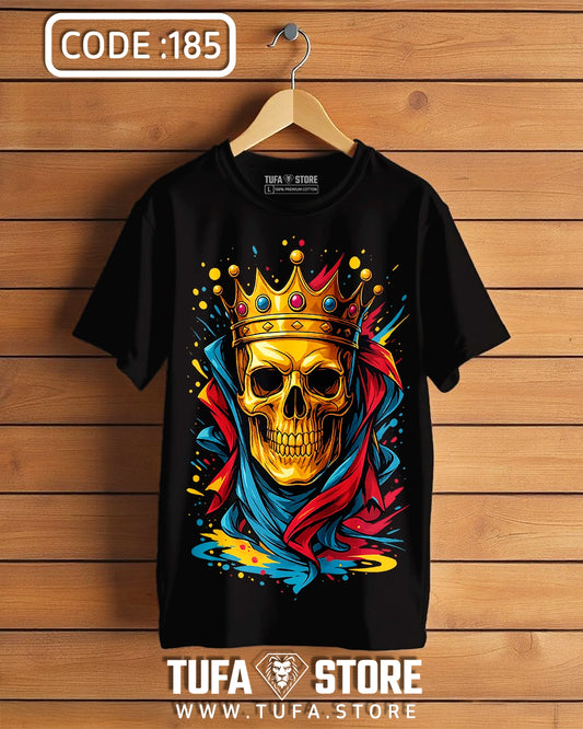 Golden Skull King T-Shirt