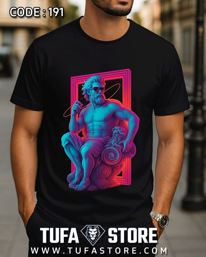 Neon Greek God T-Shirt