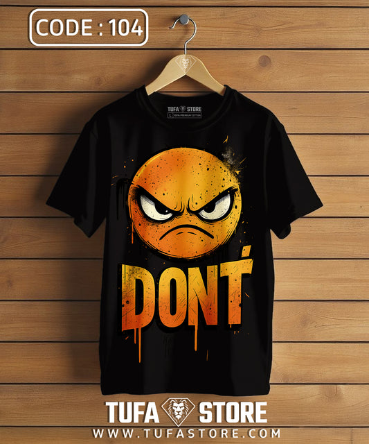 Angry Emoji "DON'T" T-Shirt